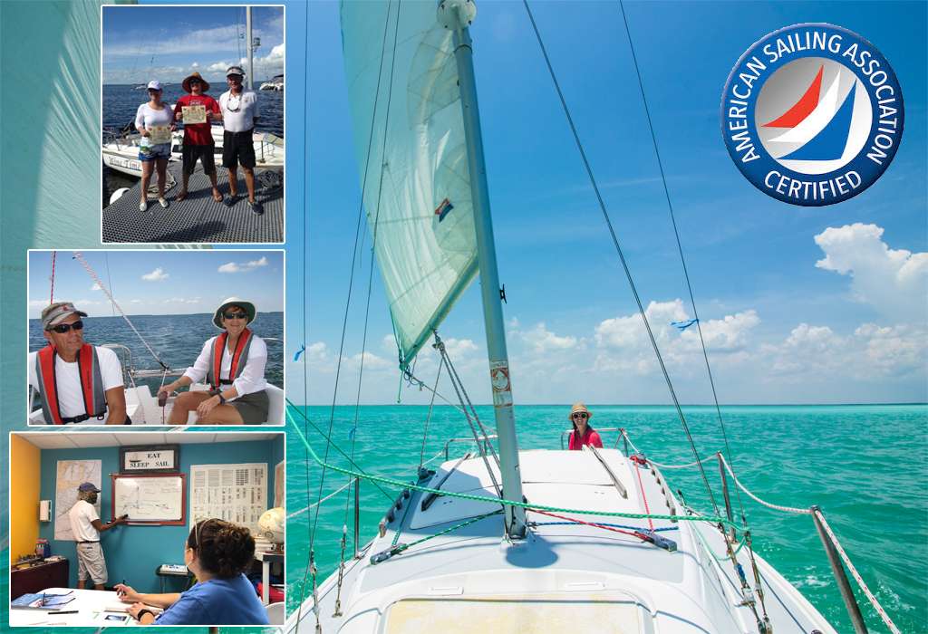 learn to sail in key largo florida